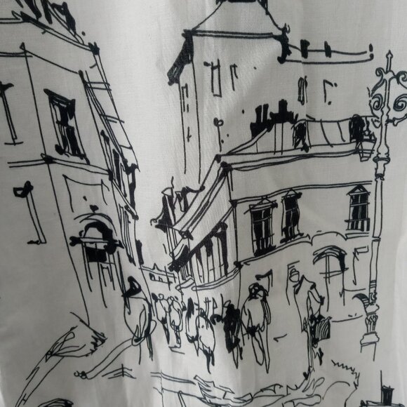 Zapelle Cafe Scene Skirt - Picture 6 of 6